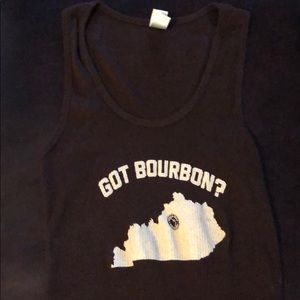 New Buffalo Trace GOT BOURBON Bar Ladies Tank Top